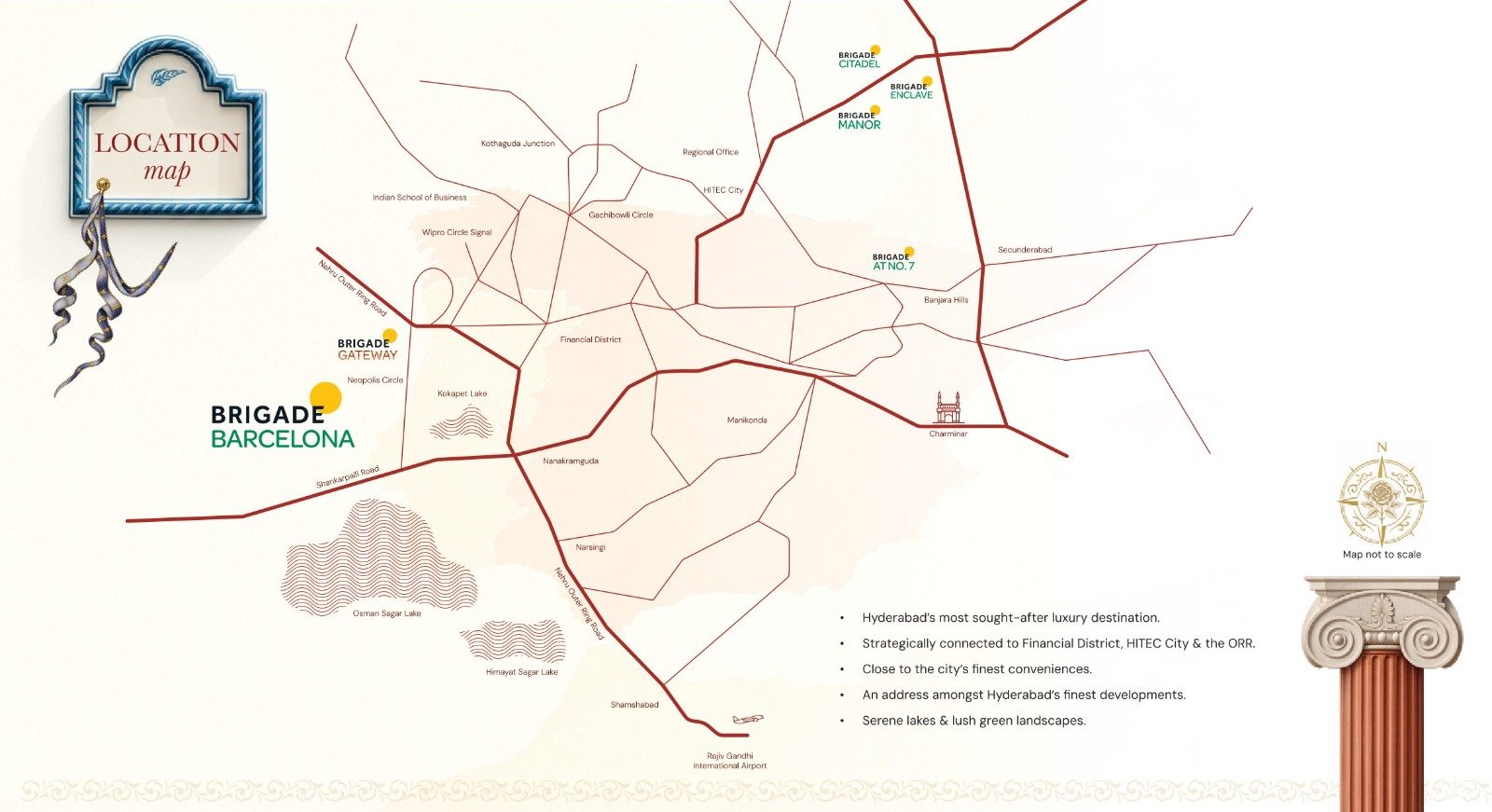 Brigade Barcelona Neopolis location map
