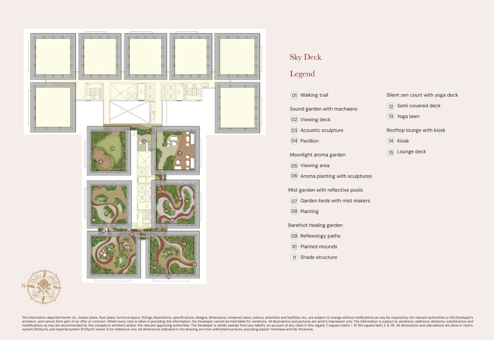 3 BHK Type 3 layout